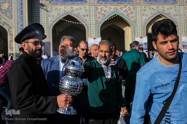 نماز عید سعید فطر در حرم مطهر رضوی