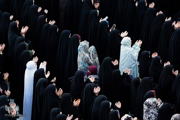 نماز عید فطر در بین‌الحرمین کربلای معلی