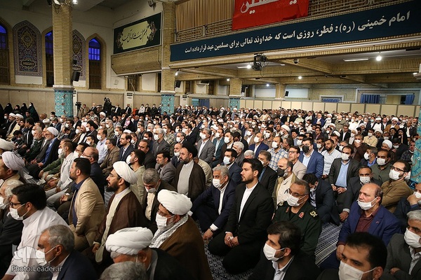 دیدار مسئولین و سفرای کشورهای اسلامی با رهبر انقلاب