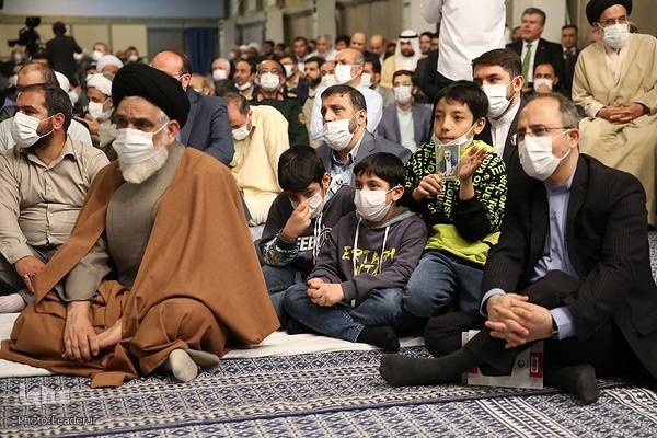 دیدار مسئولین و سفرای کشورهای اسلامی با رهبر انقلاب