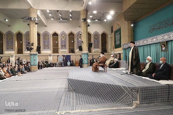 دیدار مسئولین و سفرای کشورهای اسلامی با رهبر انقلاب