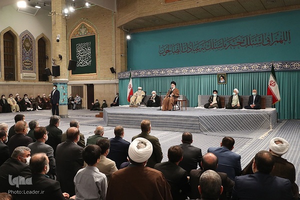 دیدار مسئولین و سفرای کشورهای اسلامی با رهبر انقلاب