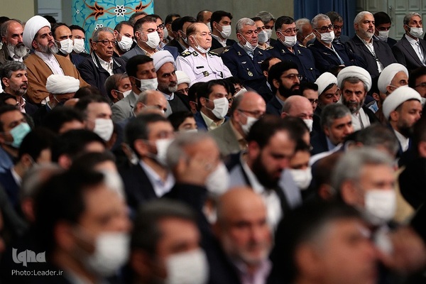 دیدار مسئولین و سفرای کشورهای اسلامی با رهبر انقلاب