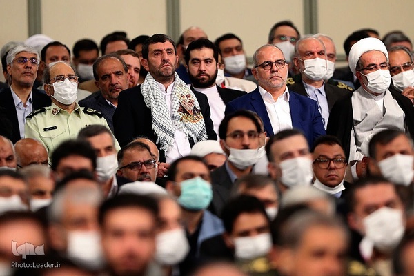 دیدار مسئولین و سفرای کشورهای اسلامی با رهبر انقلاب