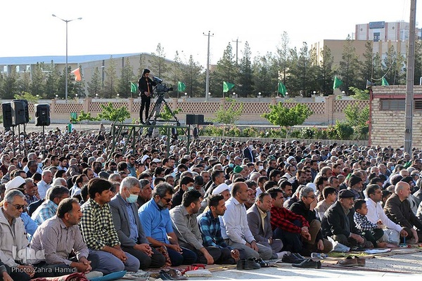 نماز عید سعید فطر در مصلی المهدی بیرجند