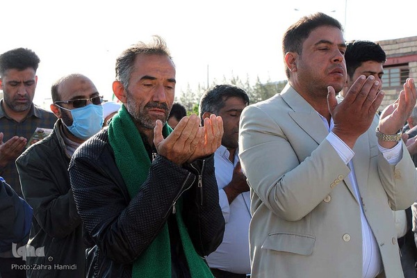 نماز عید سعید فطر در مصلی المهدی بیرجند