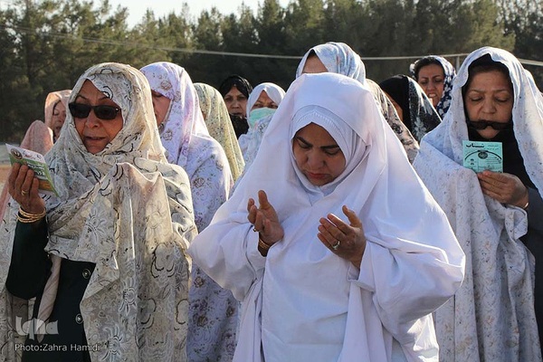 نماز عید سعید فطر در مصلی المهدی بیرجند