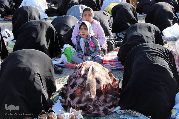 نماز عید سعید فطر در مصلی المهدی بیرجند