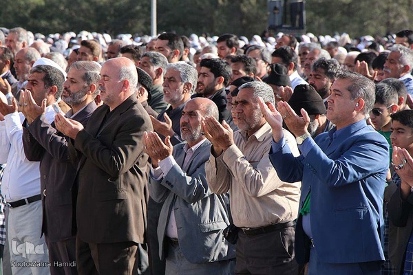 نماز عید سعید فطر در مصلی المهدی بیرجند