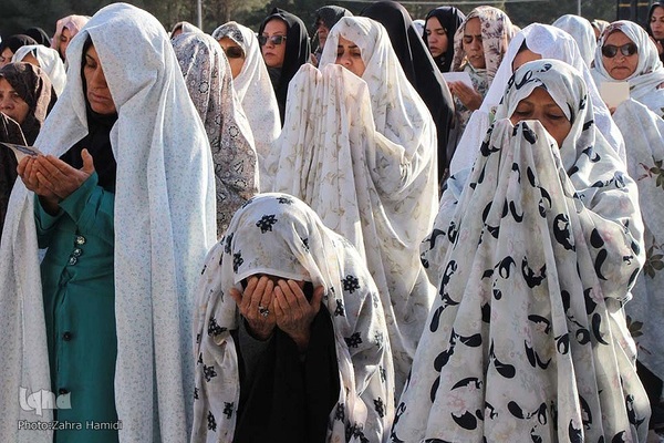 نماز عید سعید فطر در در مصلی المهدی بیرجند استان خراسان جنوبی