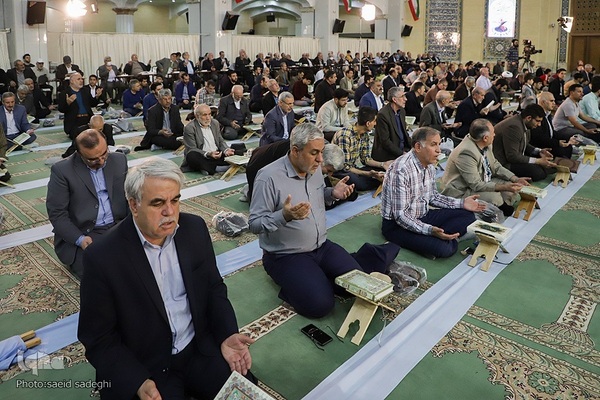 جزءخوانی قرآن کریم در تبریز 