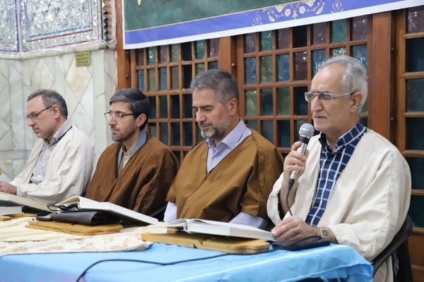 چهار استاد قدیمی و پیشکسوت در کنار هم