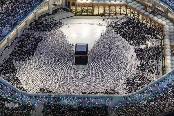 مسجدالحرام از آسمان