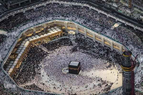 مسجدالحرام از آسمان