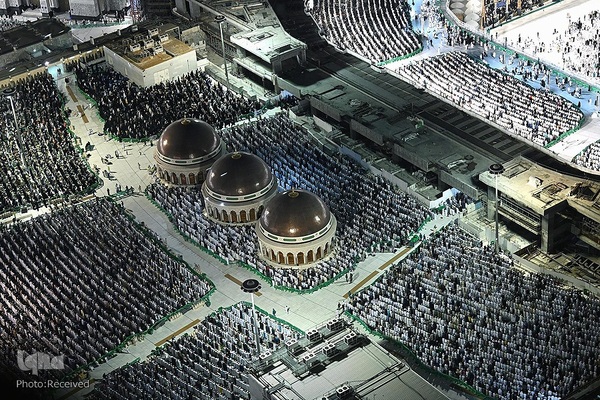 مسجدالحرام از آسمان