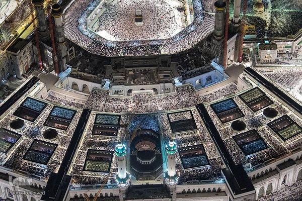مسجدالحرام از آسمان