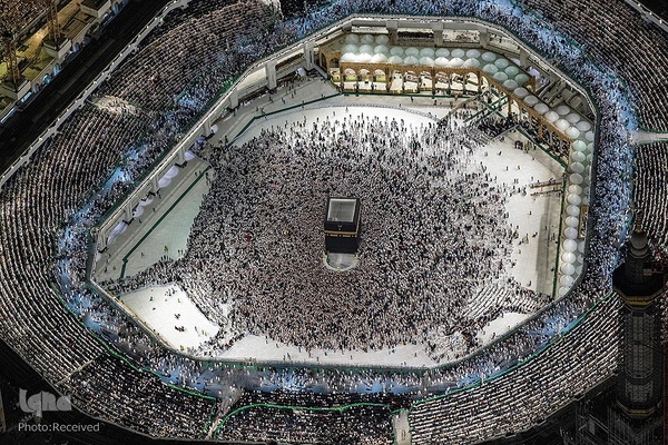مسجدالحرام از آسمان