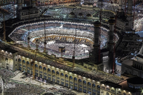 مسجدالحرام از آسمان