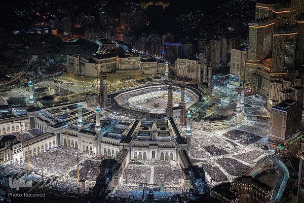 مسجدالحرام از آسمان