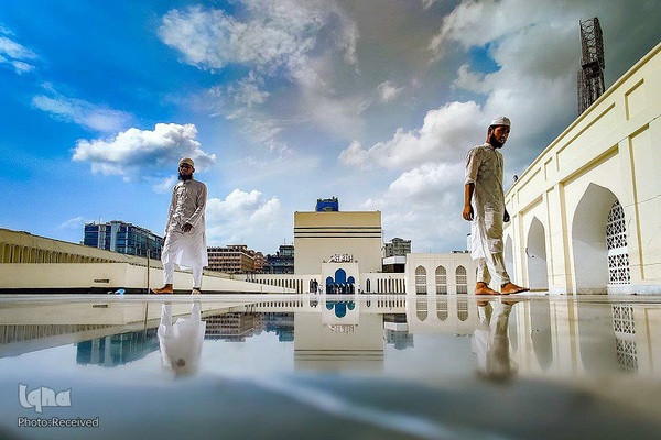 مسجد بیت‌المکرم در داکا، پایتخت بنگلادش