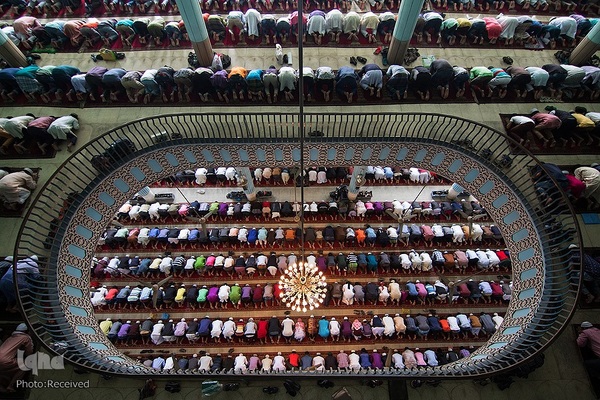 مسجد بیت‌المکرم در داکا، پایتخت بنگلادش