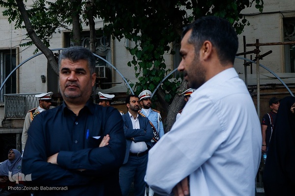 مراسم وداع با پیکر مطهر شهید «جانی بت اوشانا»