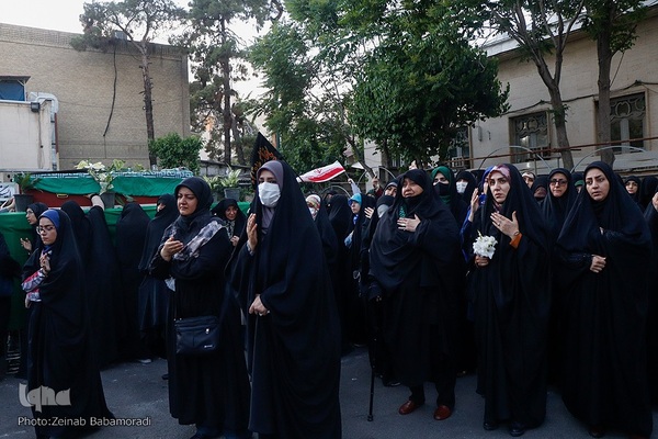 مراسم وداع با پیکر مطهر شهید «جانی بت اوشانا»