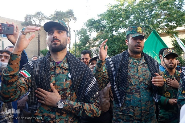 مراسم وداع با پیکر مطهر شهید «جانی بت اوشانا»