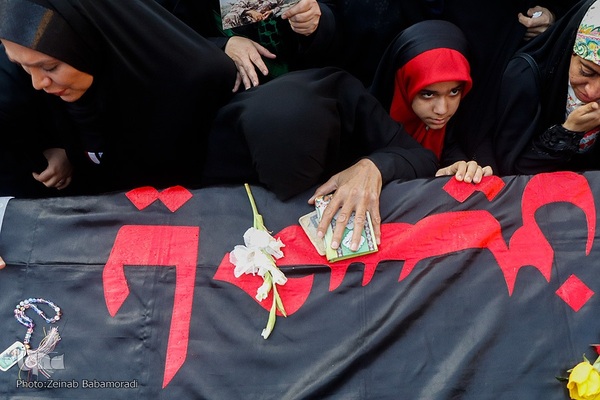 مراسم وداع با پیکر مطهر شهید «جانی بت اوشانا»