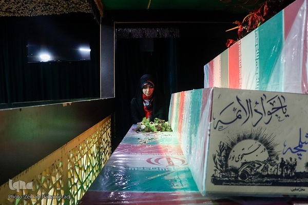 مراسم وداع با پیکر مطهر شهید «جانی بت اوشانا»