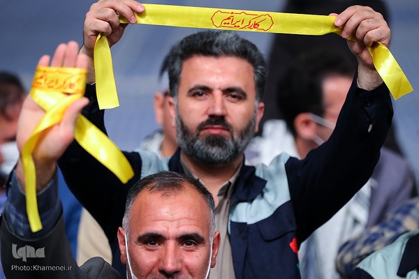 دیدار جمعی از کارگران با رهبر انقلاب