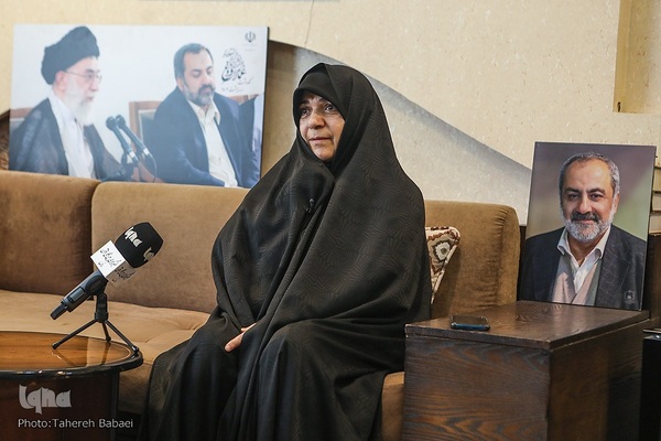 مصاحبه با همسر عماد افروغ