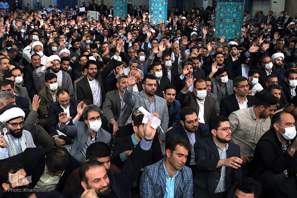 دیدار جمعی از معلمان و فرهنگیان با رهبر معظم انقلاب