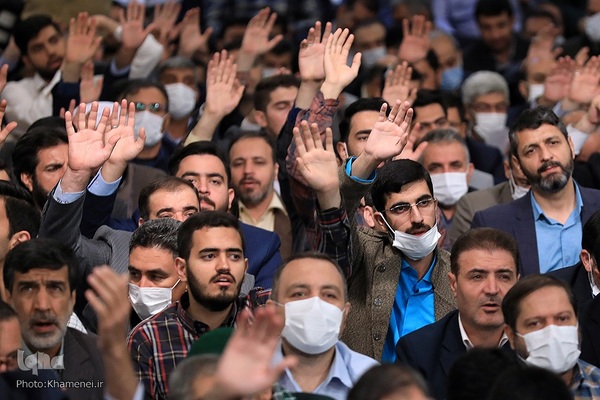 دیدار جمعی از معلمان و فرهنگیان با رهبر معظم انقلاب