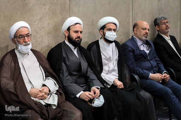 دیدار جمعی از معلمان و فرهنگیان با رهبر معظم انقلاب