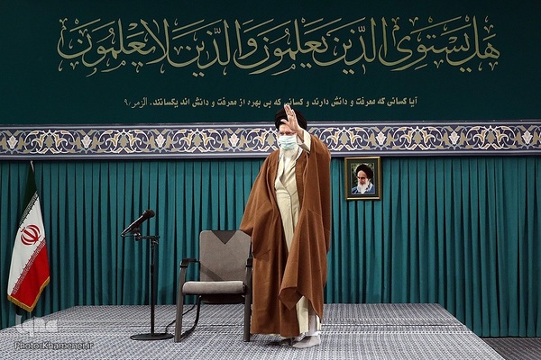 دیدار جمعی از معلمان و فرهنگیان با رهبر معظم انقلاب