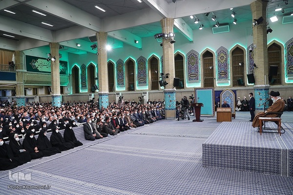 دیدار جمعی از معلمان و فرهنگیان با رهبر معظم انقلاب