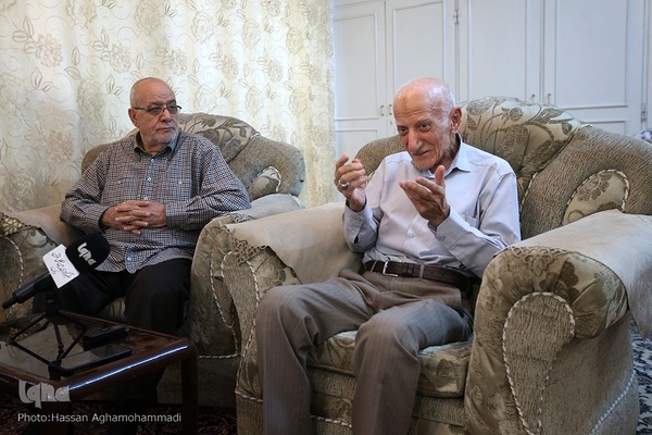 دیدار مدیرعامل و جمعی از خبرنگاران ایکنا با استاد عبدارسول عبایی، پیشکسوت قرآنی