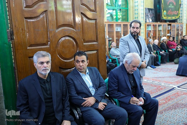 مراسم بزرگداشت شهید الداغی در سجادیه بزرگ تهران