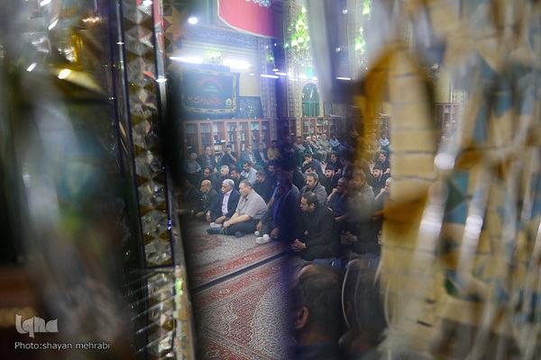 مراسم بزرگداشت شهید الداغی در سجادیه بزرگ تهران