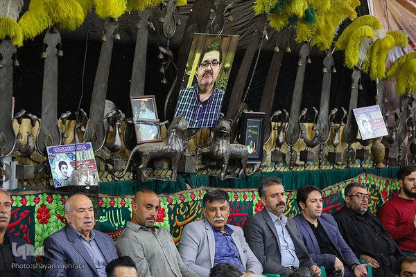 مراسم بزرگداشت شهید الداغی در سجادیه بزرگ تهران