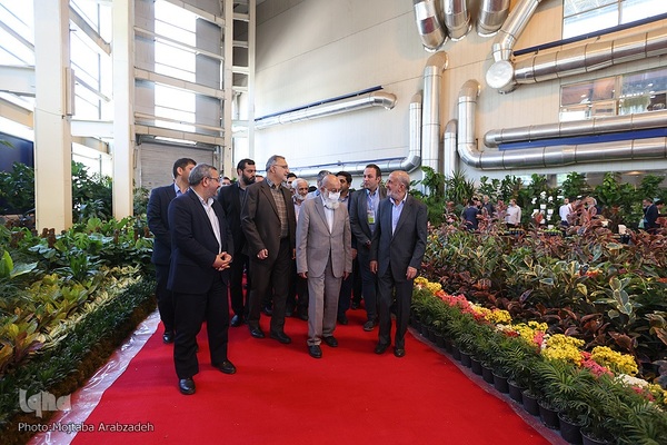 افتتاح نمایشگاه بین‌المللی گل و گیاه