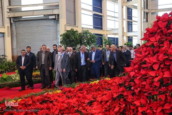 افتتاح نمایشگاه بین‌المللی گل و گیاه