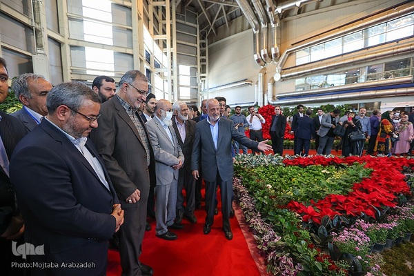 افتتاح نمایشگاه بین‌المللی گل و گیاه