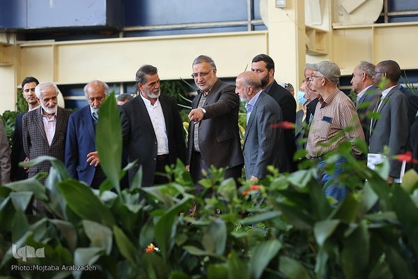 افتتاح نمایشگاه بین‌المللی گل و گیاه