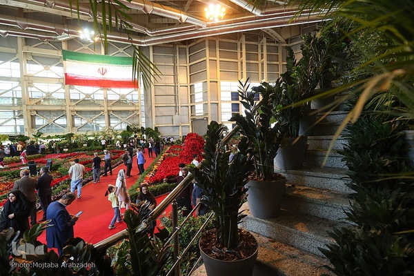 افتتاح نمایشگاه بین‌المللی گل و گیاه