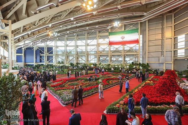 افتتاح نمایشگاه بین‌المللی گل و گیاه