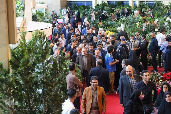 افتتاح نمایشگاه بین‌المللی گل و گیاه