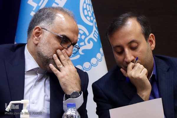 نشست خبری سید محمد مقیمی، رییس دانشگاه تهران