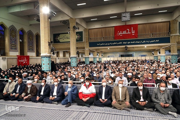 دیدار کارگزاران حج با رهبر انقلاب اسلامی